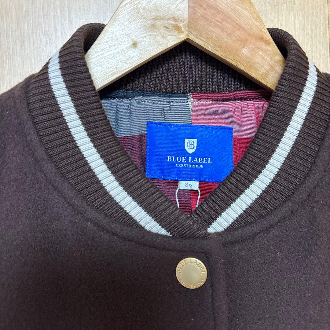 新品 ブルーレーベルクレストブリッジ スペリオルダブルビーバーブルゾン 36