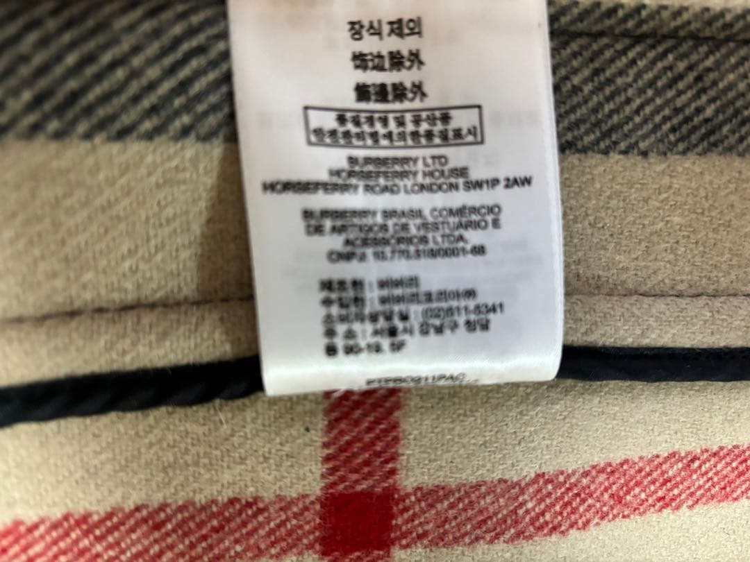 バーバリー　チルドレン　10Ｙ　140サイズ　ネイビー