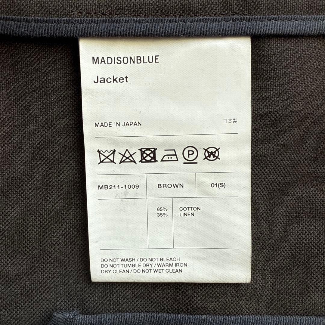 MADISON BLUE コットンリネン2Bジャケット