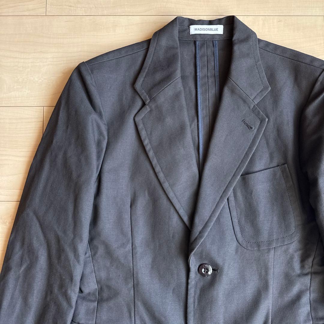 MADISON BLUE コットンリネン2Bジャケット