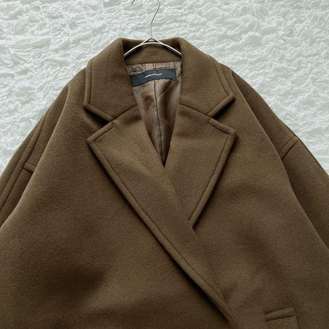 ジャーナルスタンダード　23AW スーパー140ビーバーテーラーコート　36
