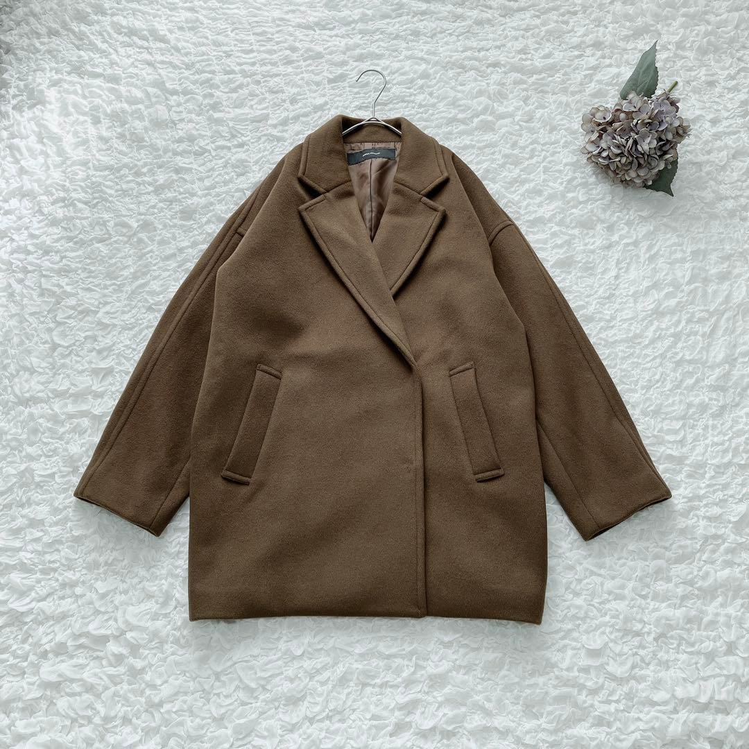 ジャーナルスタンダード　23AW スーパー140ビーバーテーラーコート　36