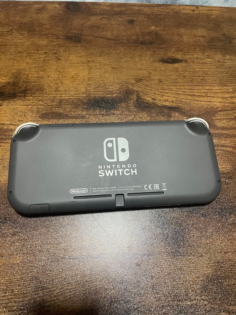Nintendo Switch Lite グレー 本体 ACアダプター箱付き