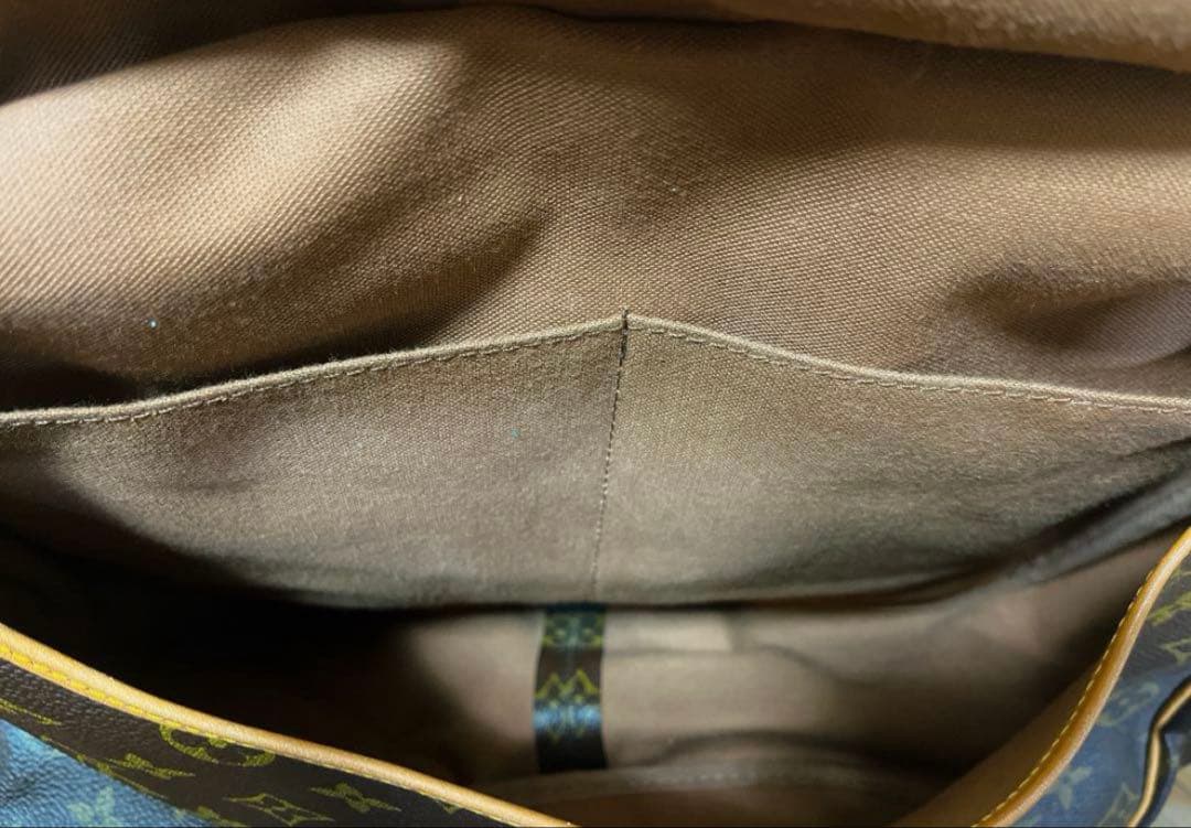 極美品　LOUIS VUITTON モノグラム ソミュール35ショルダーバッグ