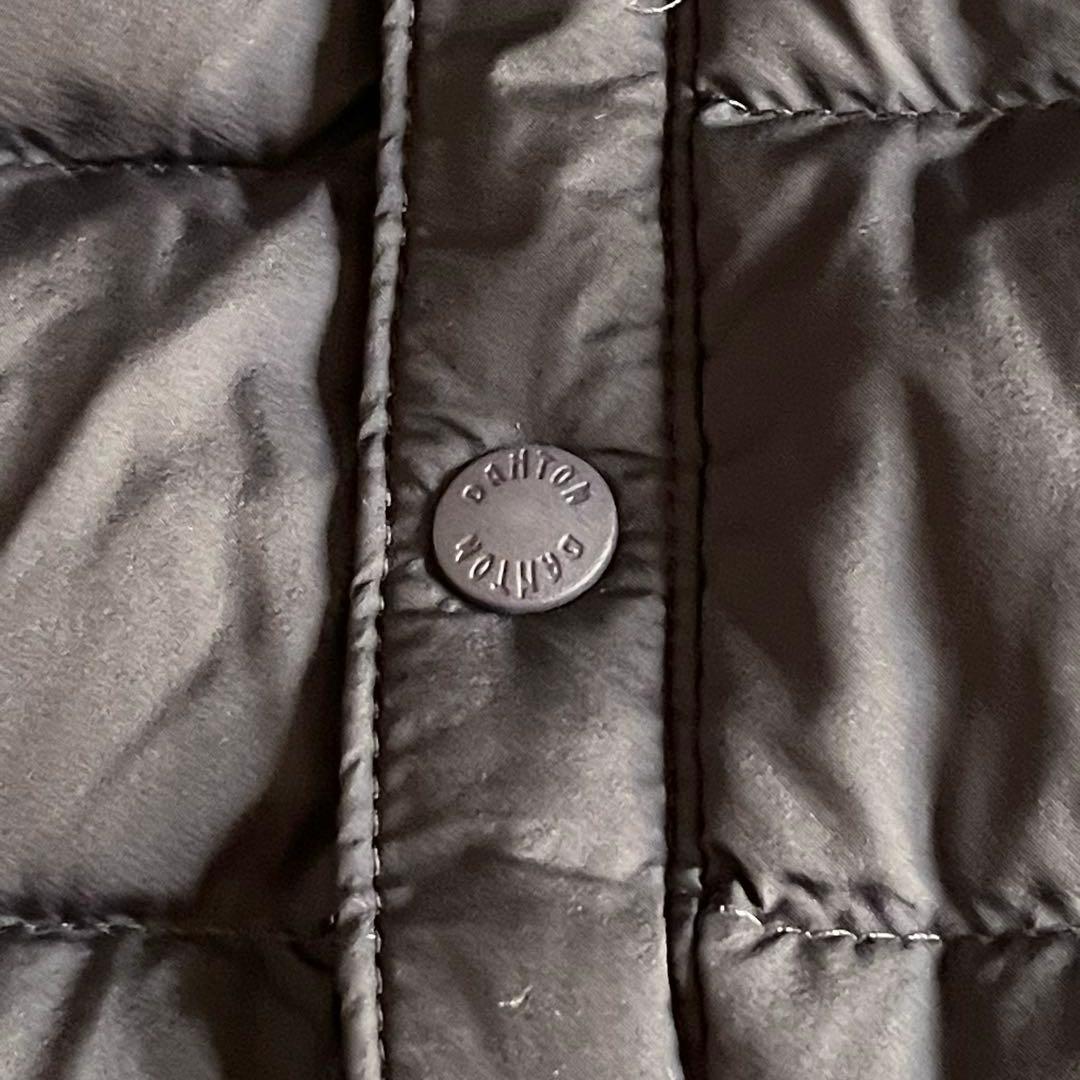 DANTON ダントン　ダウンベスト　Sサイズ　ネイビー