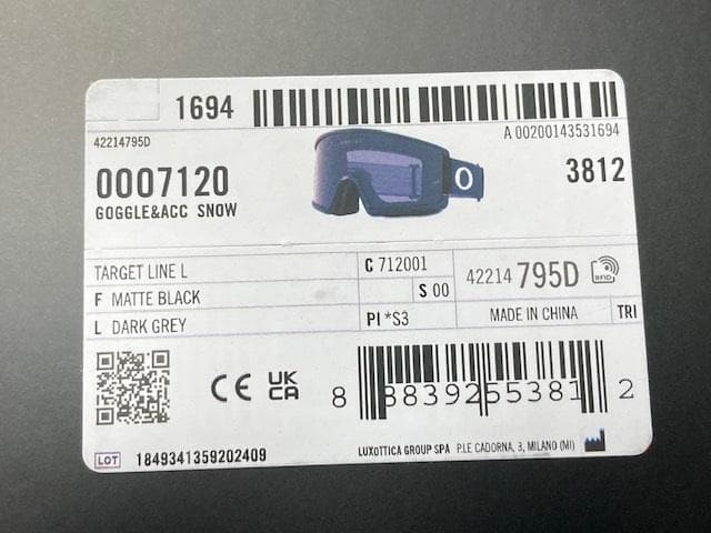 mi@r@ido オークリー Target Line L 7120-01