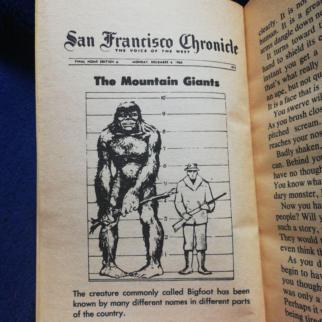 洋書 BIGFOOT: AMERICA'S #1 MONSTER by Cohen