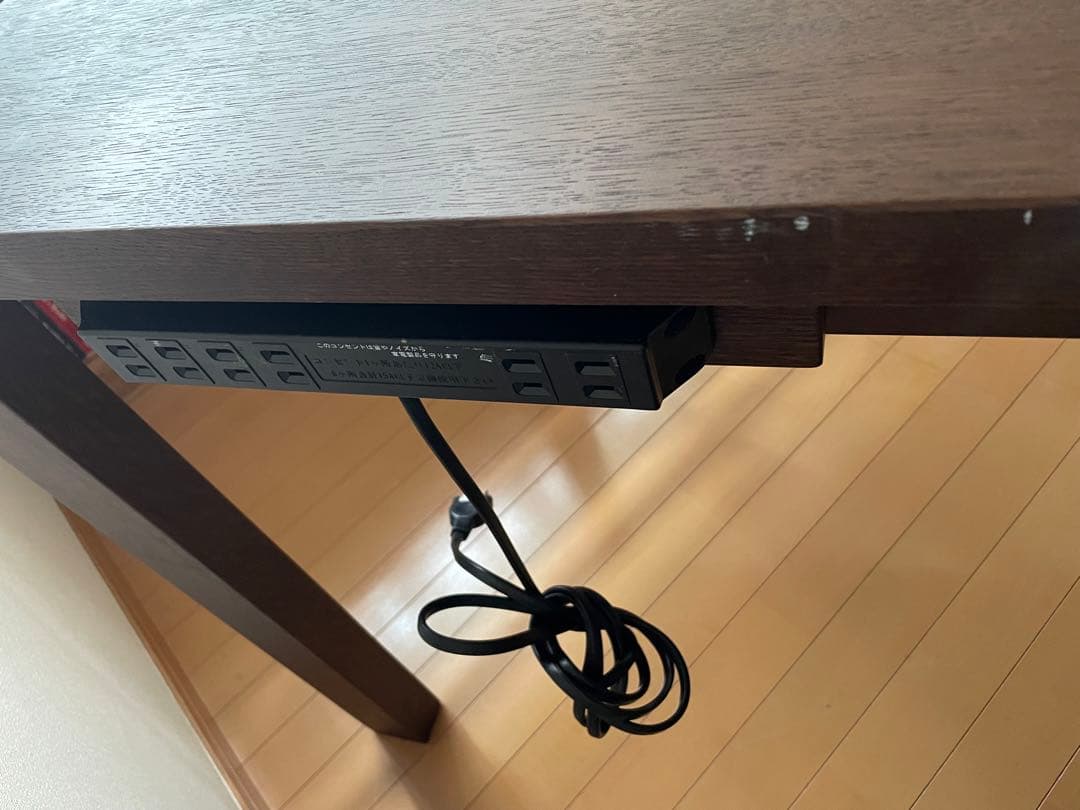 カリモク　ボナシェルタ　モカブラウン　学習机　60×110