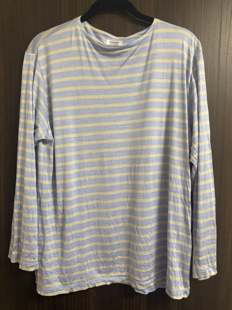 MAATEE&SONS シルクボートロングスリーブ