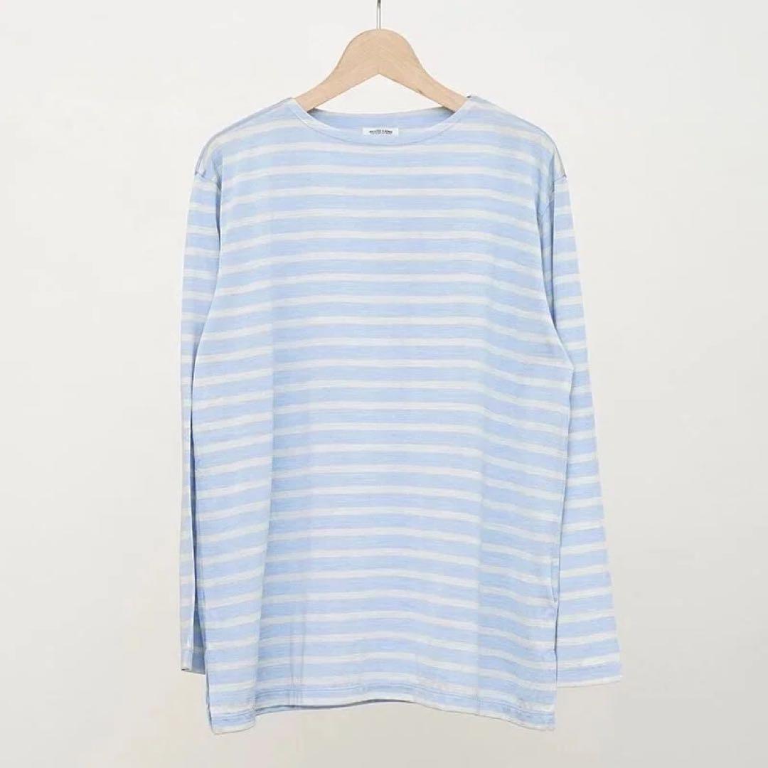 MAATEE&SONS シルクボートロングスリーブ