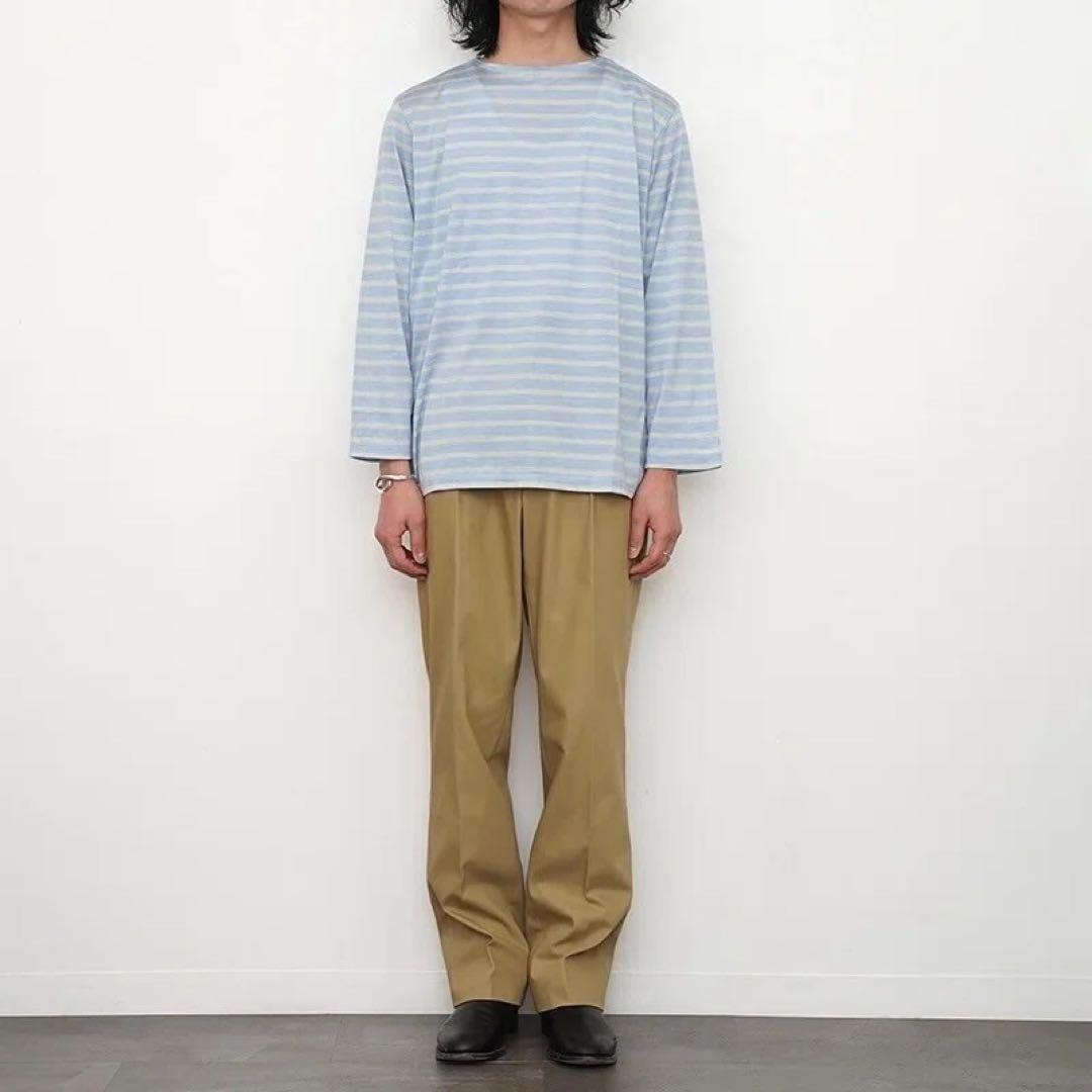 MAATEE&SONS シルクボートロングスリーブ