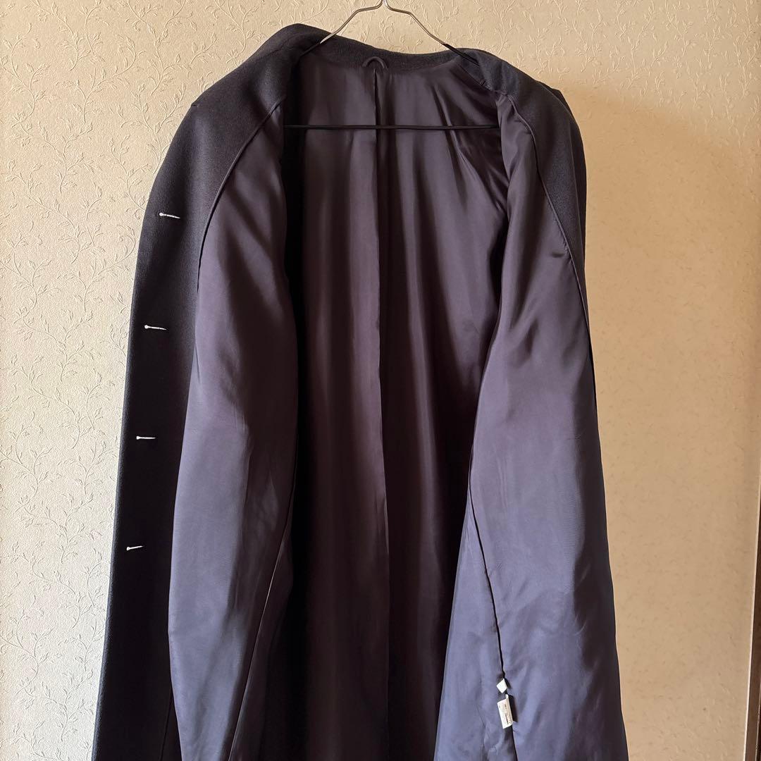 新品◆カシミヤ100% ステンカラーロングコート カシミヤコート