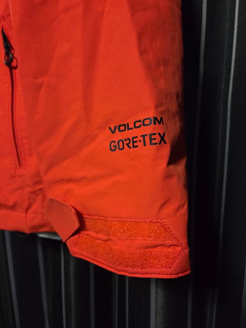 VOLCOM GORE-TEX® レッド　zipテック　US Lサイズ