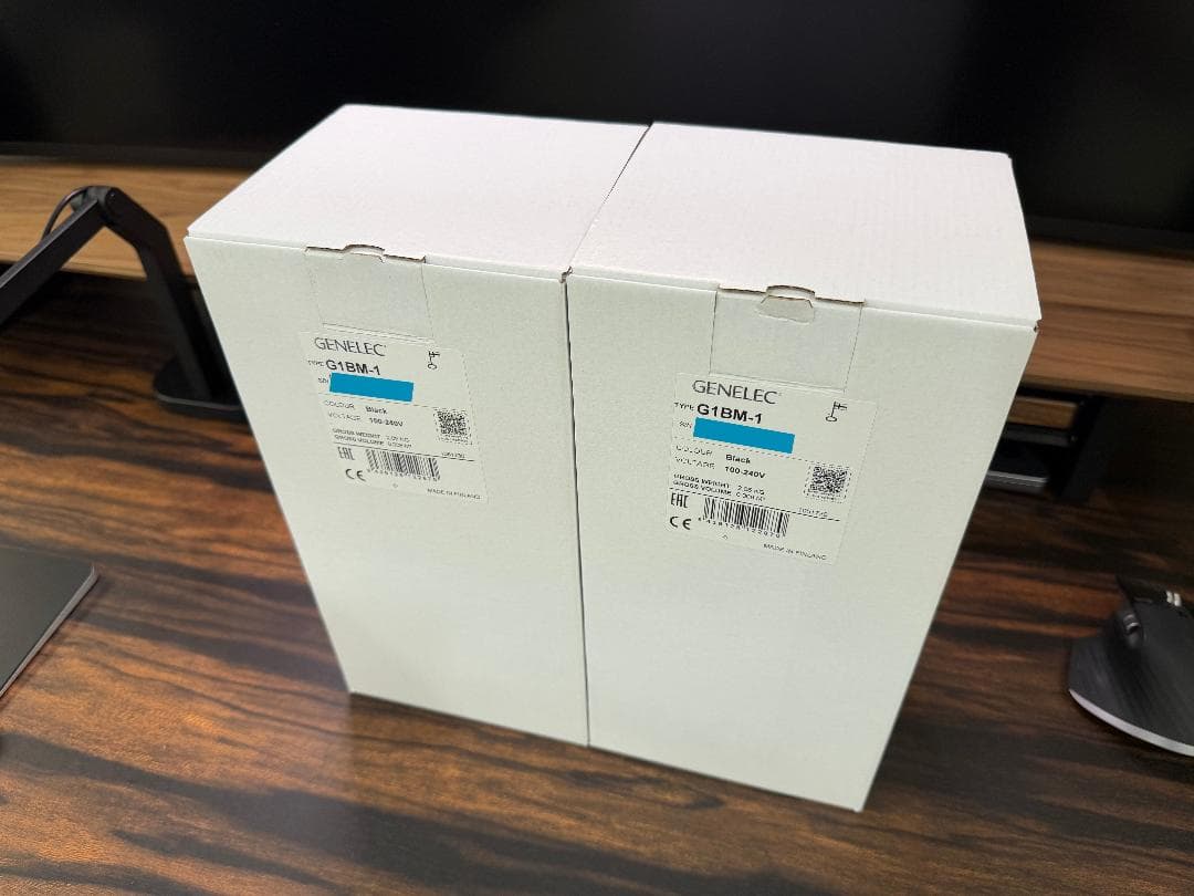 GENELEC G One　スタジオモニタースピーカー（ペア）美品　元箱あり