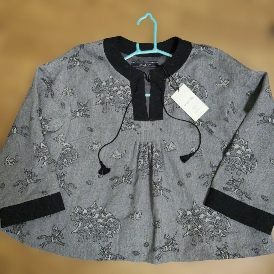 Lisette 花柄 五分袖チュニック、極美品