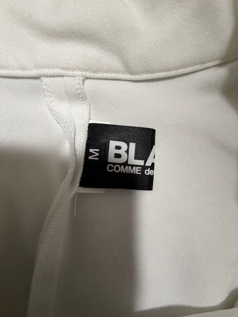 ブラックコムデギャルソン チャイナジャケット 白