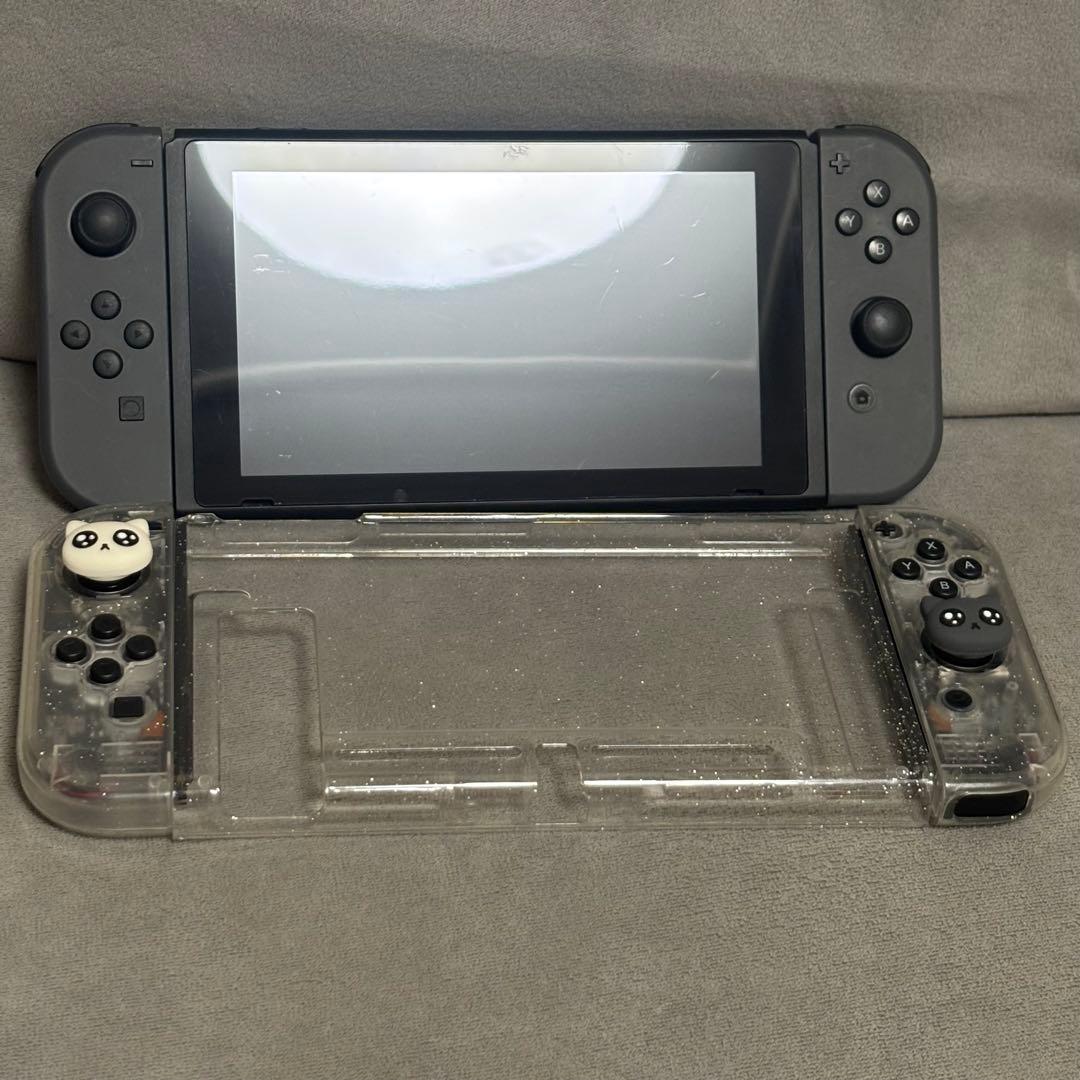 Nintendo Switch 本体 ジョイコン2セット ケース付き