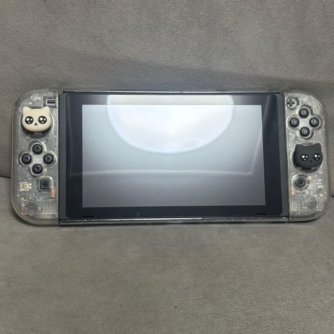 Nintendo Switch 本体 ジョイコン2セット ケース付き