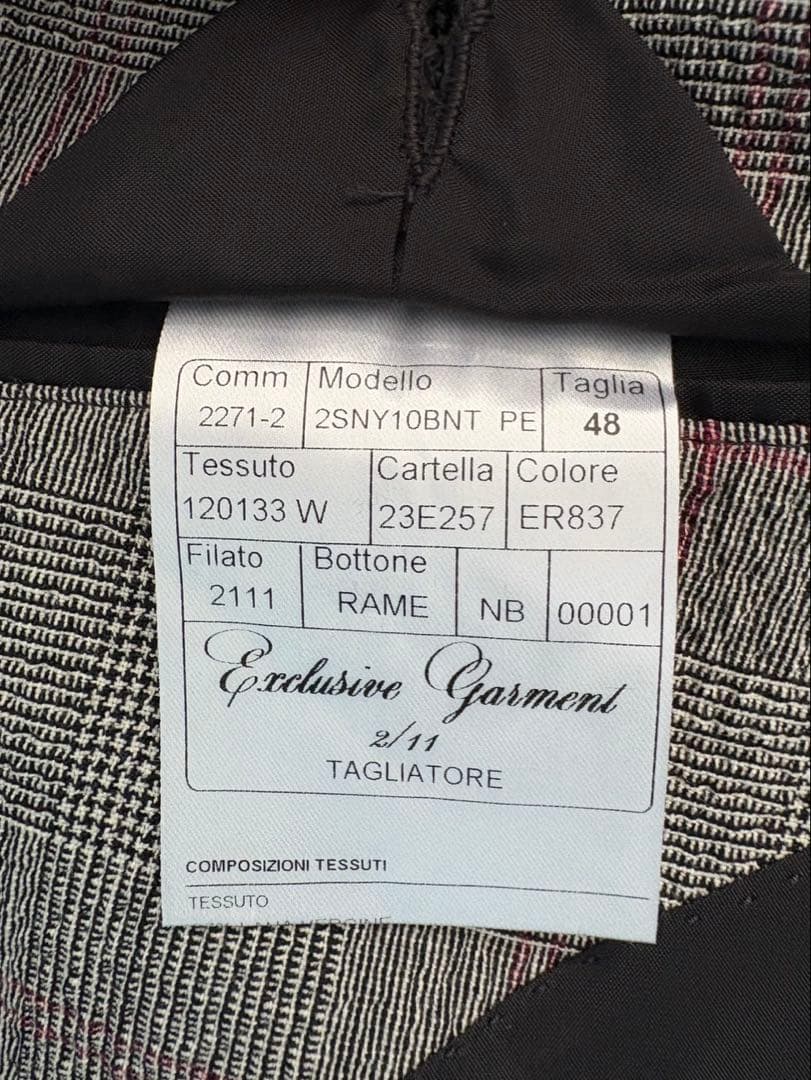 タリアトーレ【新品未使用】春夏スーツセット