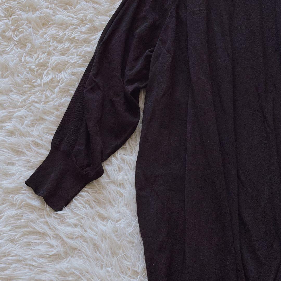 Y's ワイズ ヨウジヤマモト ワンピース 切替デザイン ロング丈 ブラック 黒