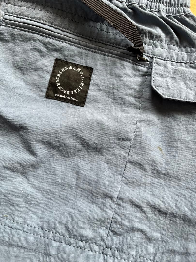 【山と道】5-Pocket pants ブルー woman Mサイズ