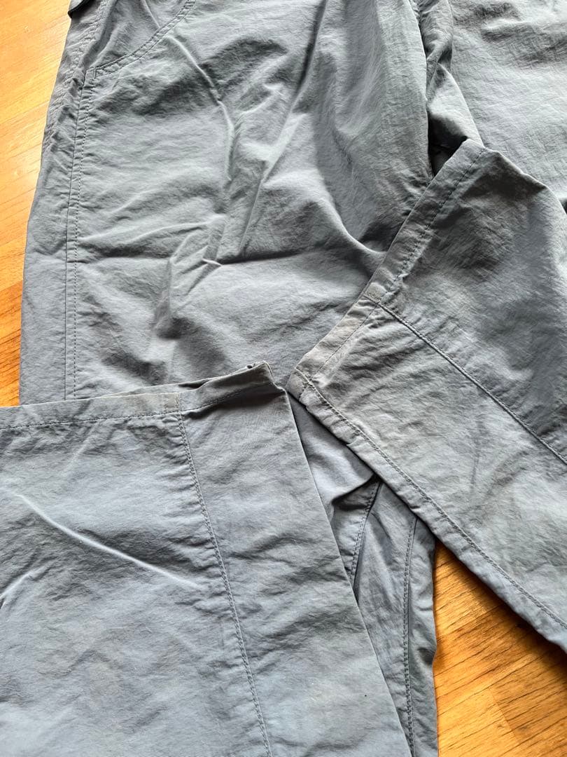 【山と道】5-Pocket pants ブルー woman Mサイズ