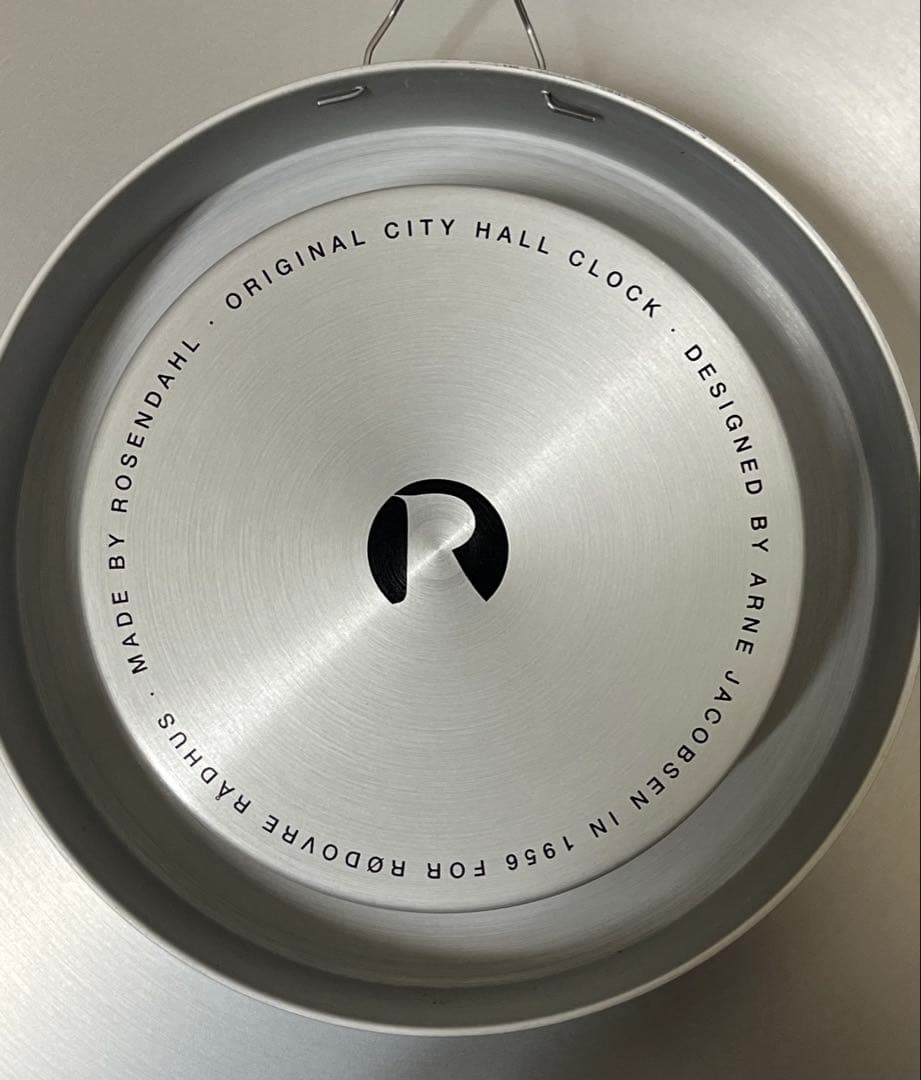 Arne Jacobsen アルネヤコブセン 壁時計 29cm【ジャンク品】