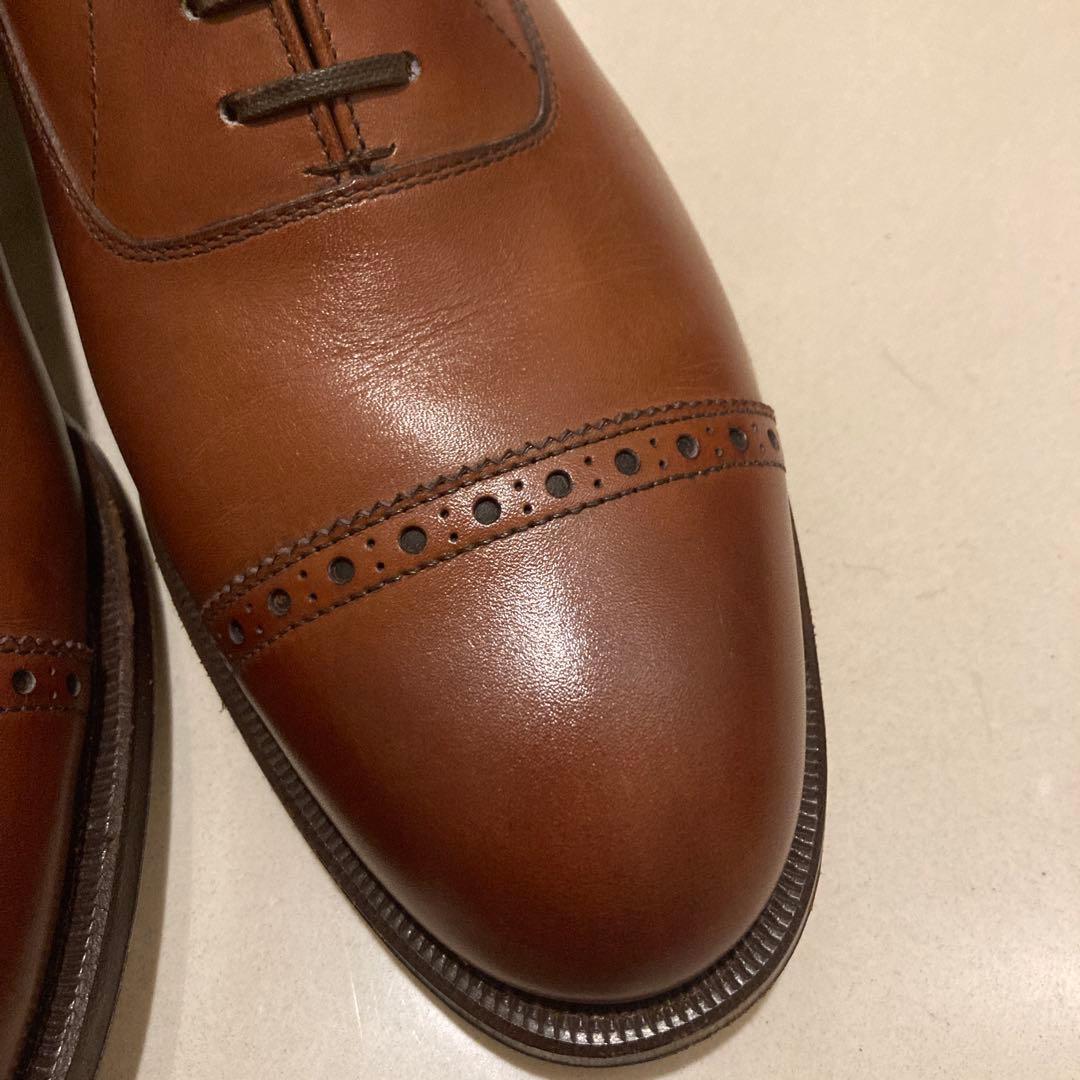 【極美品】NEW & LINGWOOD REGAL日本製 25㎝ ブラウン