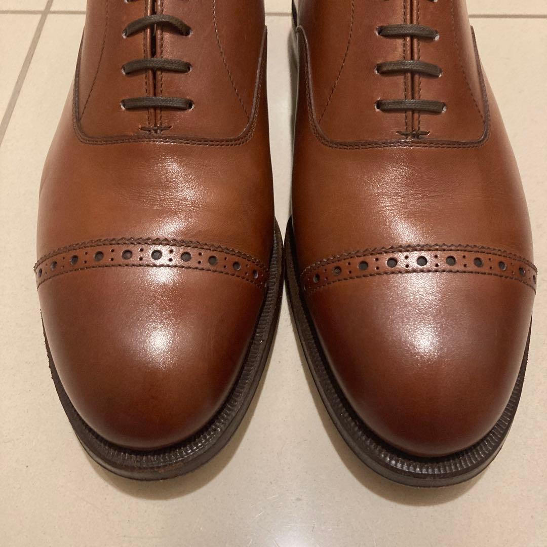 【極美品】NEW & LINGWOOD REGAL日本製 25㎝ ブラウン