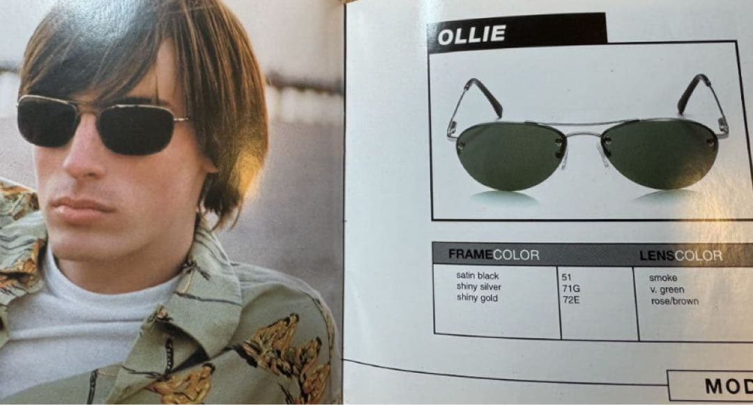 00s old Stussy サングラスOLLIE ダブルブリッジ