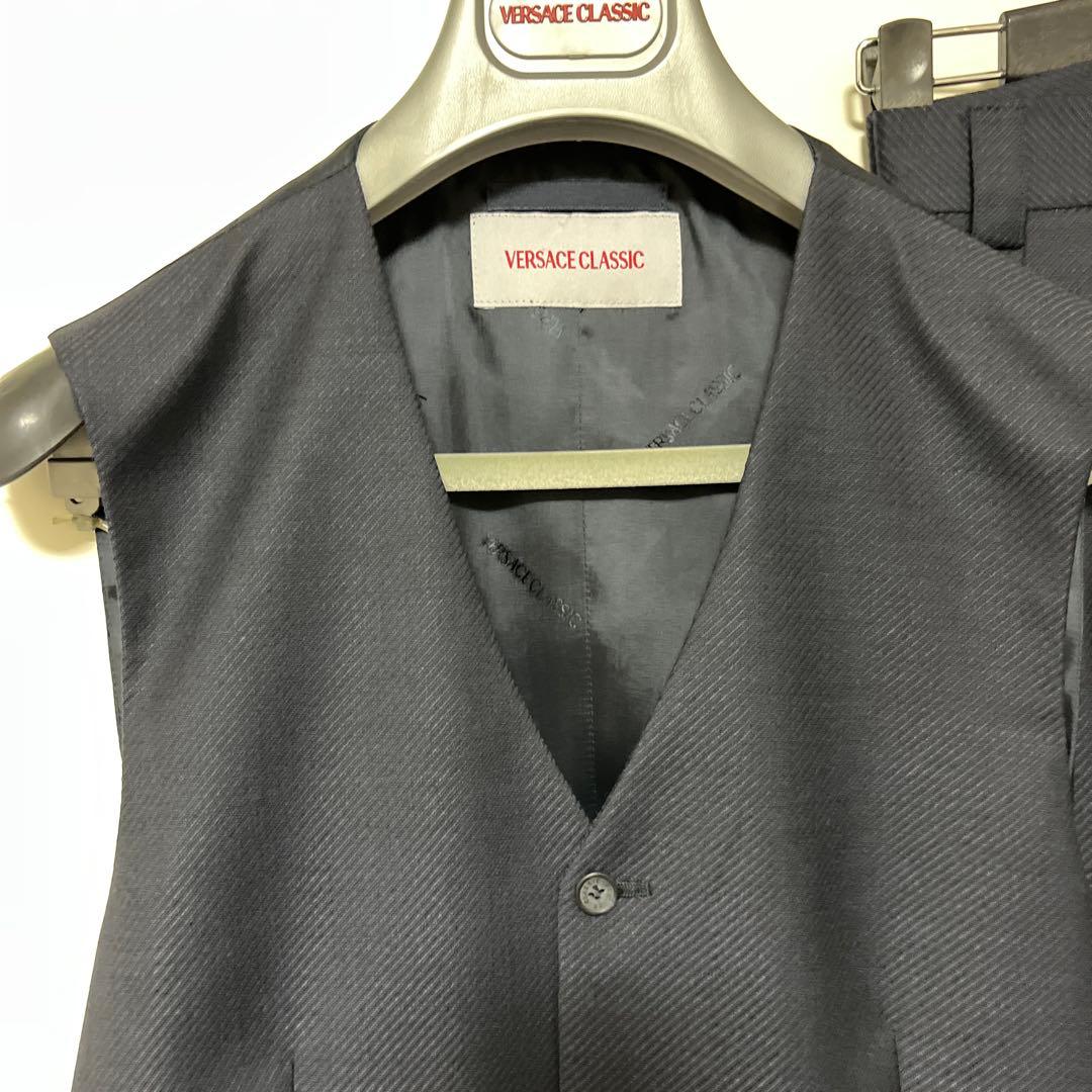 VERSACE CLASSIC ダークブルースーツ セット