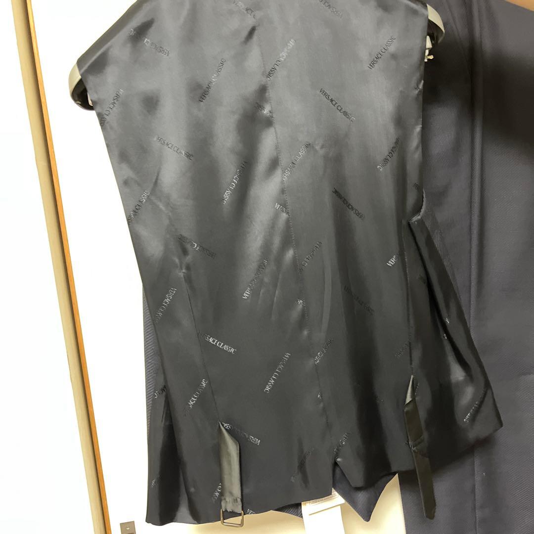 VERSACE CLASSIC ダークブルースーツ セット