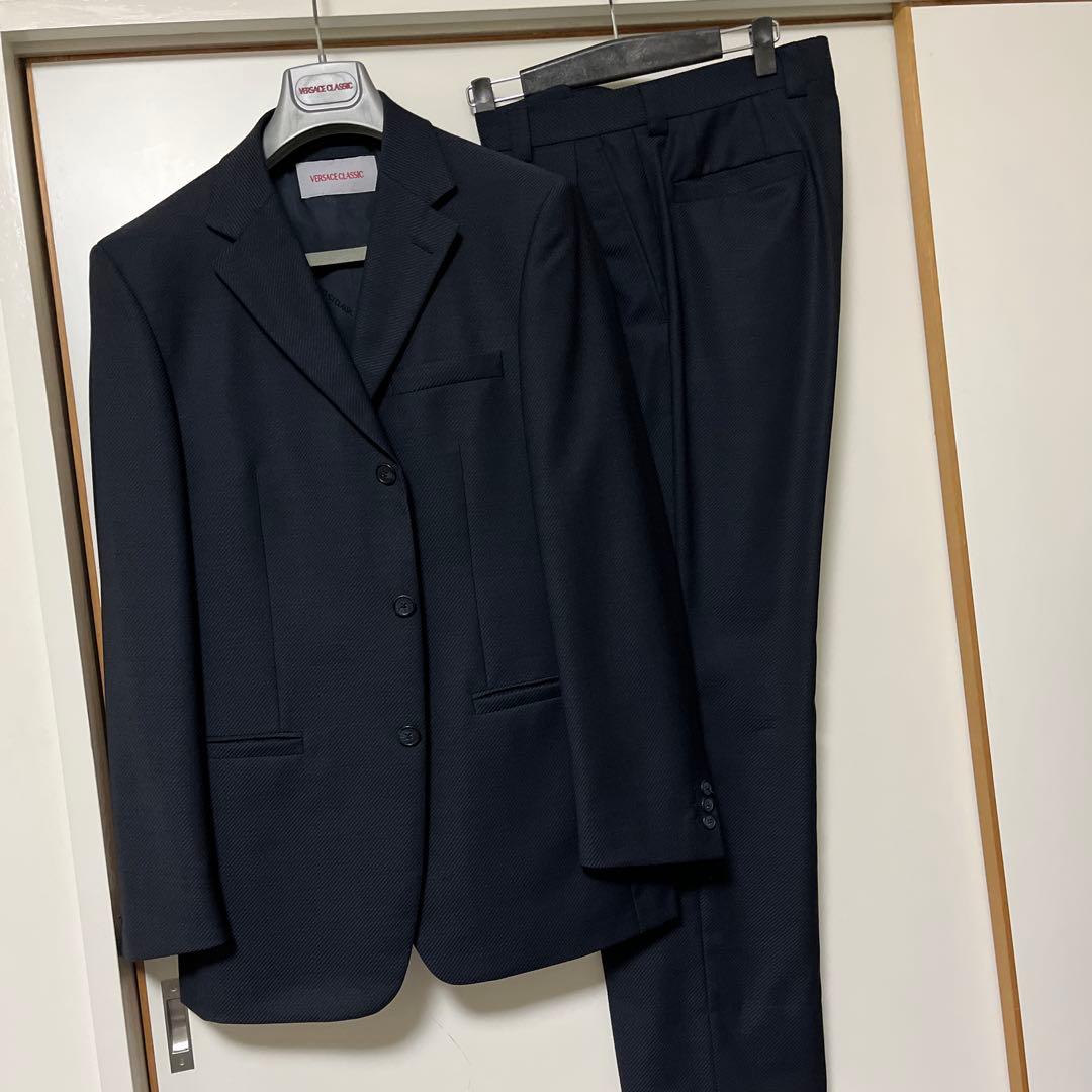 VERSACE CLASSIC ダークブルースーツ セット