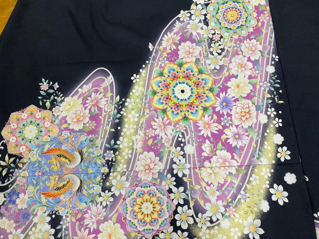 3125 着物　留袖　リメイク　ドレス　ワンピース