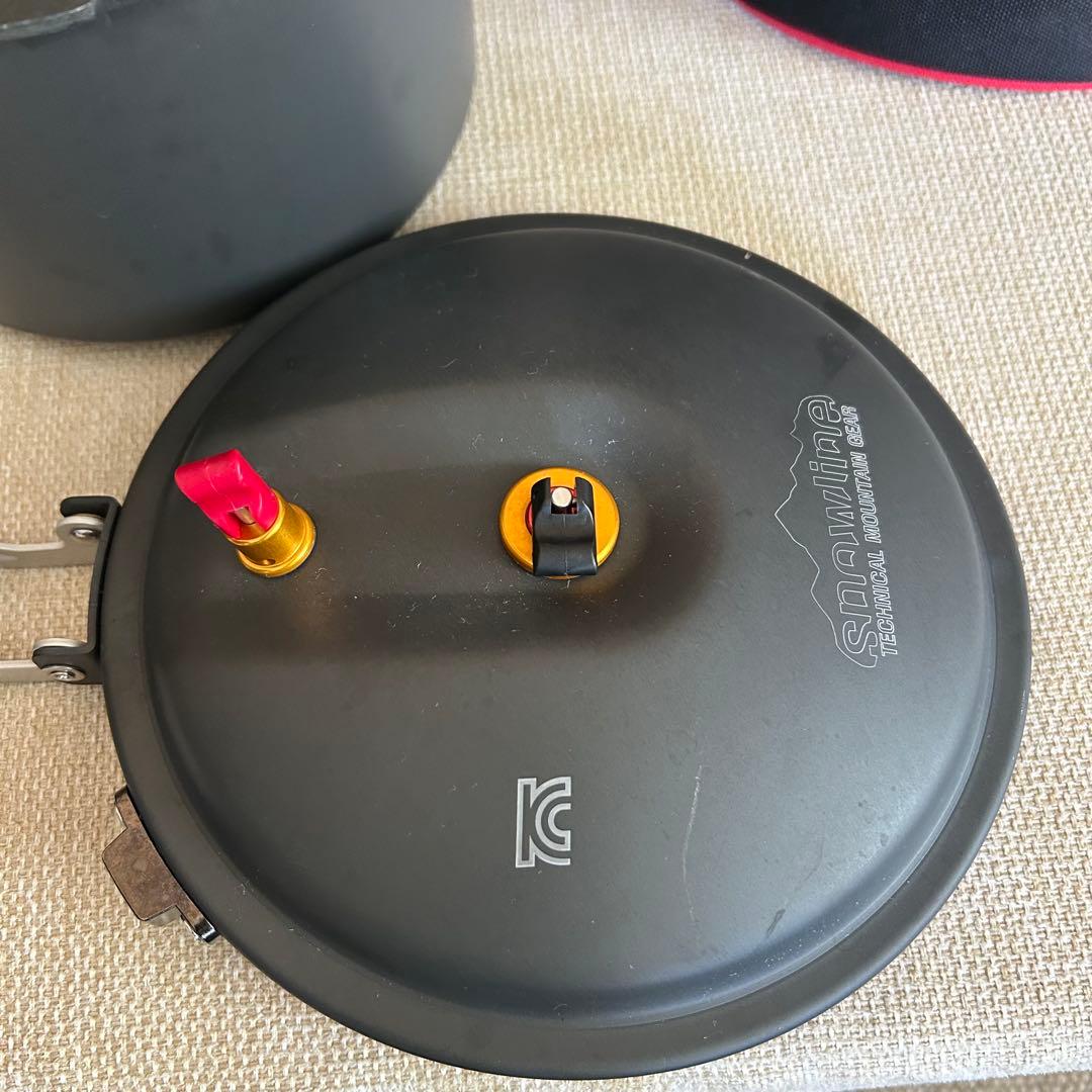 line スノーライン アウトドア圧力炊飯器　収納ケース付