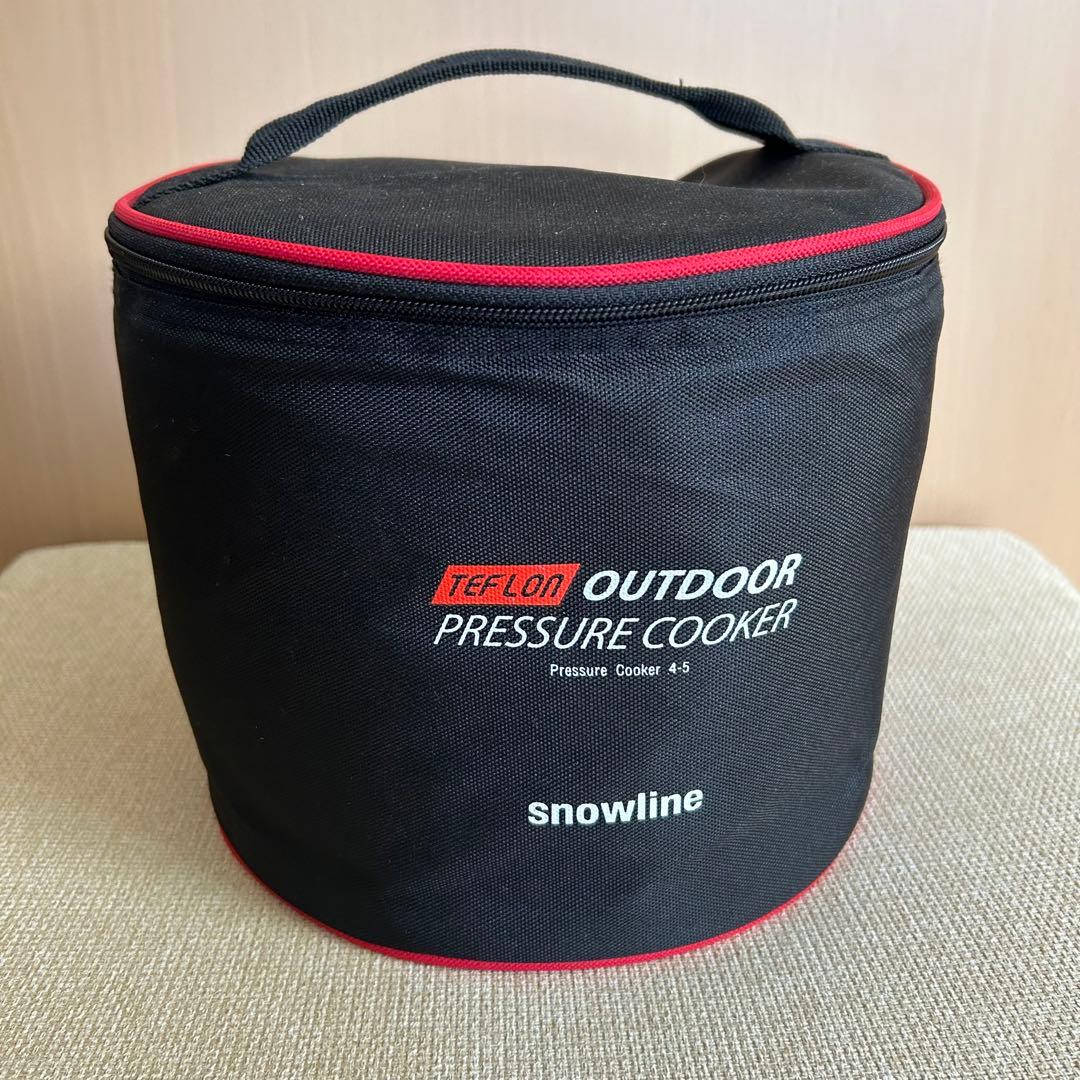 line スノーライン アウトドア圧力炊飯器　収納ケース付