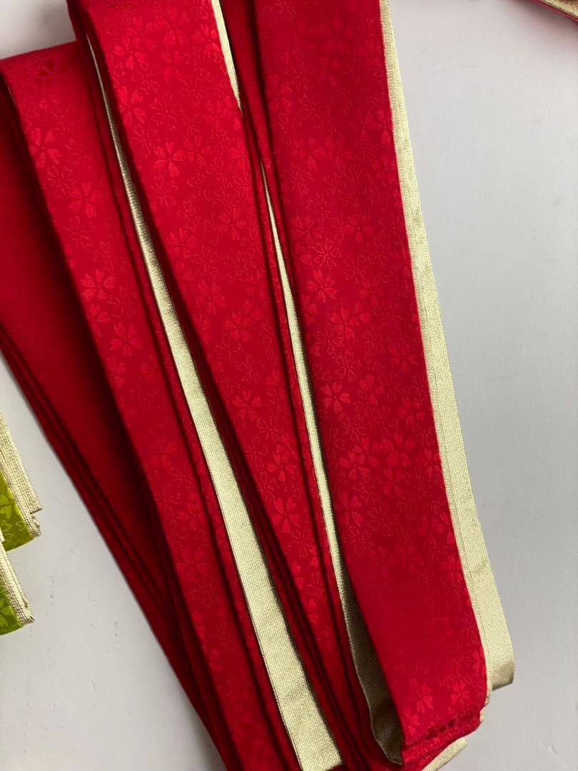 【在庫一掃76枚セット】重ね襟　重ね衿　振袖用　訪問着用　正絹　F