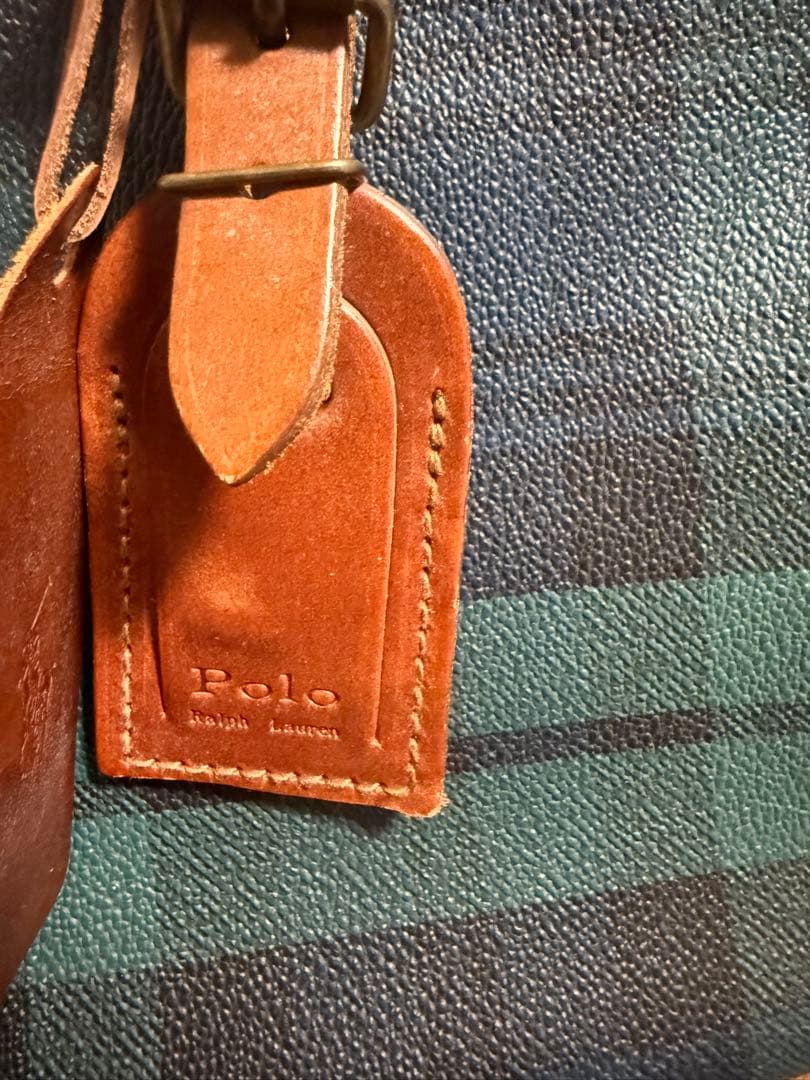 Ralph Lauren ブラックウォッチ ボストンバッグ ヴィンテージ