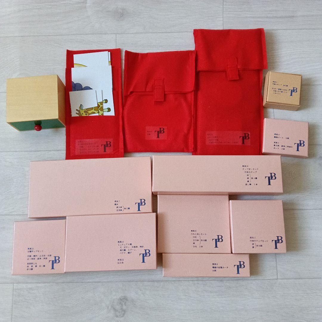 田中ビネー知能検査V 検査用具セット ※マニュアル・一部用具欠品あり