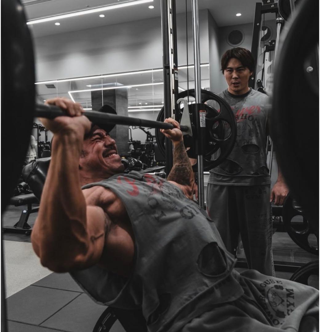 LÝFT × POWER HOUSE GYM ビンテージ　Tシャツ　ブラック　L