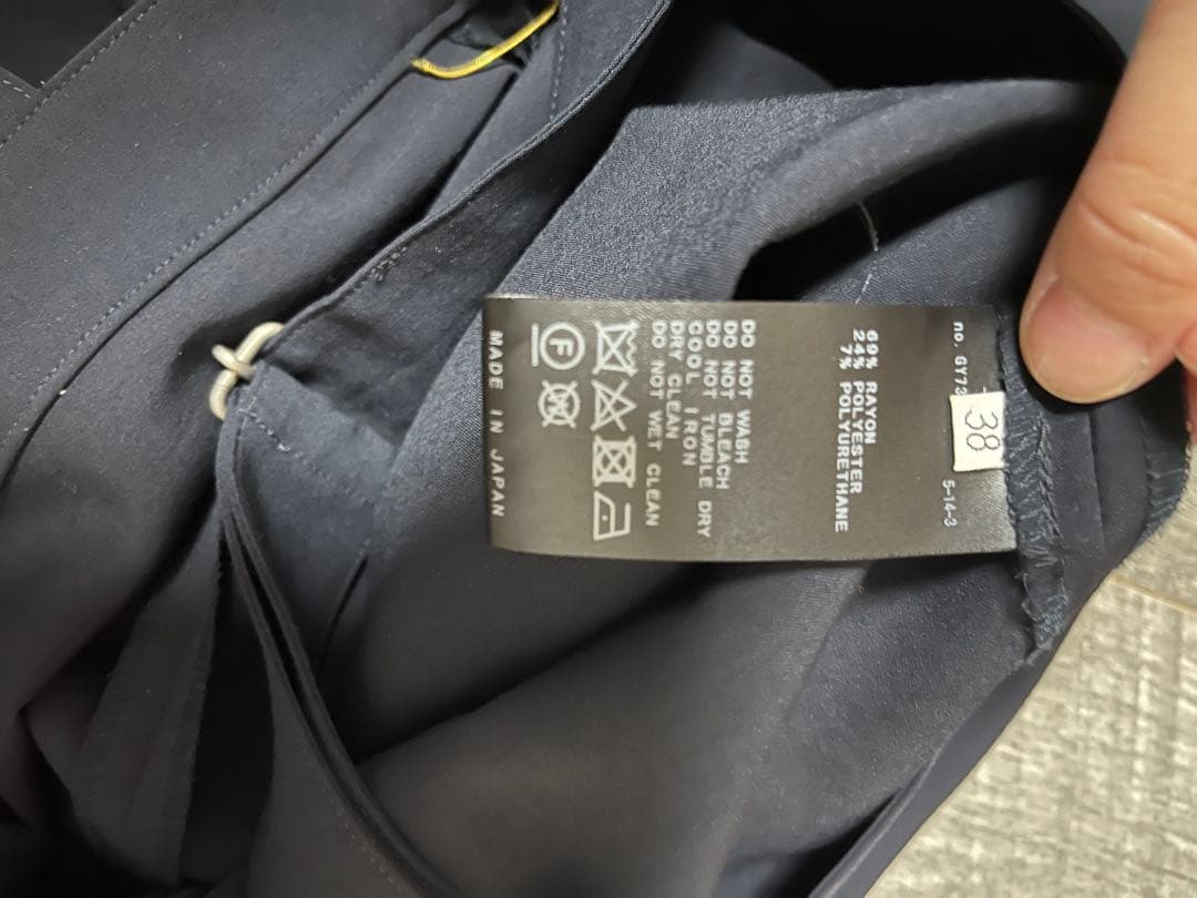 アパルトモン サロペット　ネイビー38