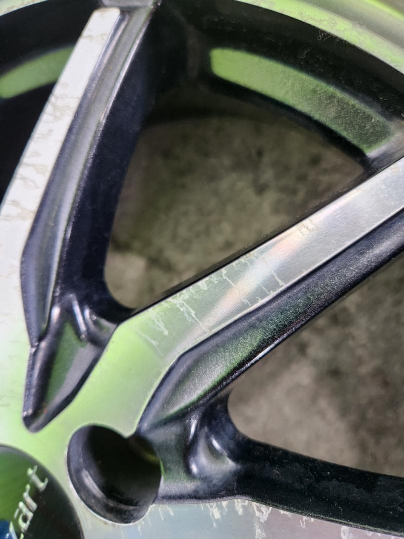 送料込☆ワークWORK NEZART 15X5.5J+40 PCD100-4H