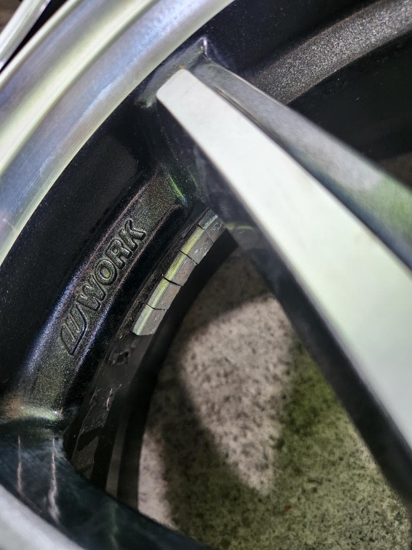 送料込☆ワークWORK NEZART 15X5.5J+40 PCD100-4H