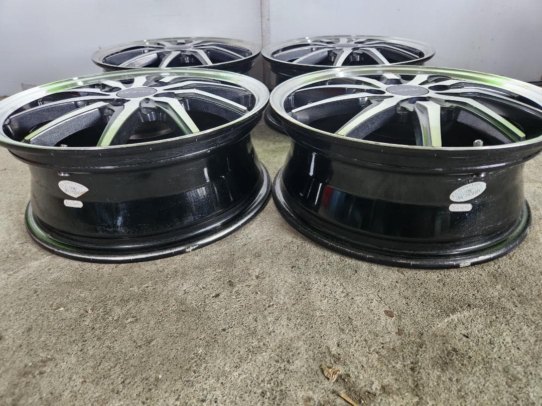 送料込☆ワークWORK NEZART 15X5.5J+40 PCD100-4H