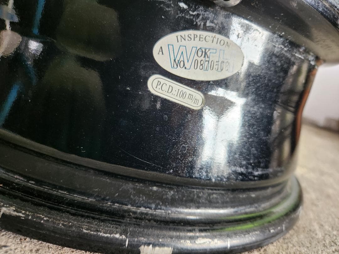 送料込☆ワークWORK NEZART 15X5.5J+40 PCD100-4H