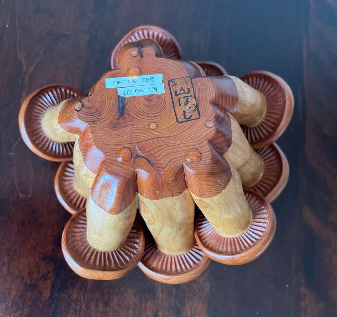 シンプルなリアルさがイイ！　キノコの置物　インテリア