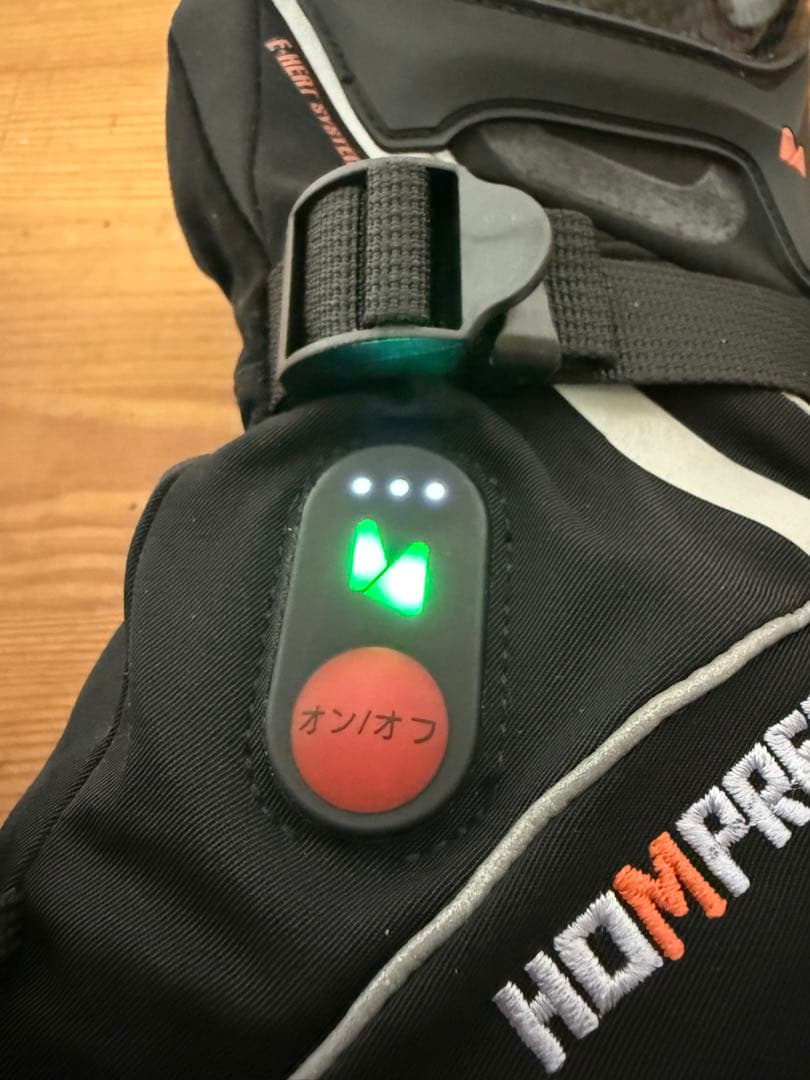 Hompres 電熱グローブ カーボンナノチューブ急速発熱 バイク グローブ S