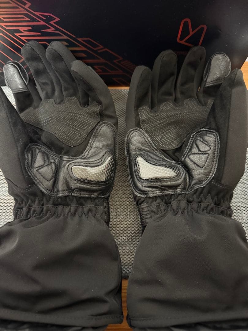 Hompres 電熱グローブ カーボンナノチューブ急速発熱 バイク グローブ S