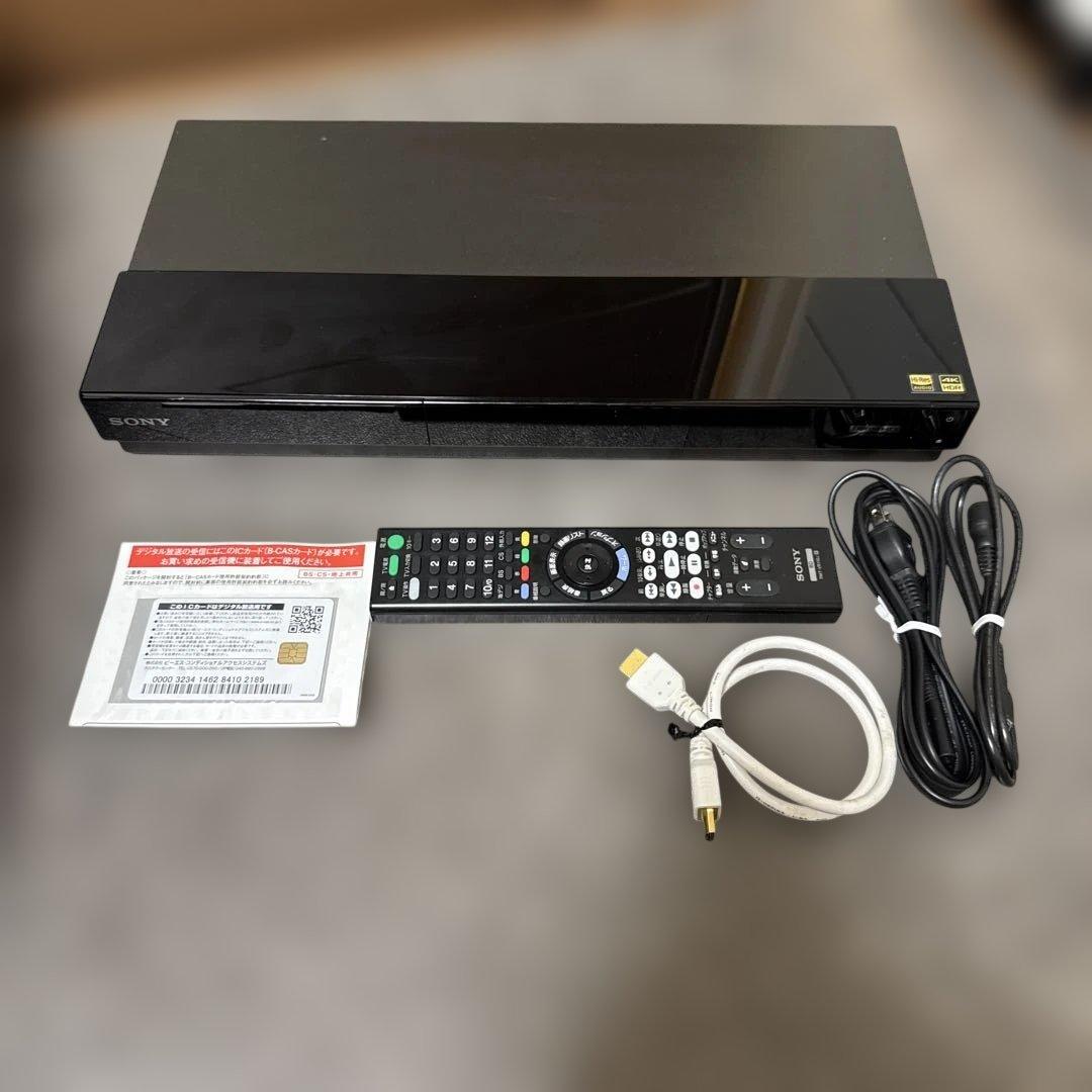 美品　ソニー/BDZ-FW1000/1TB/4K出力対応/外付HDD対応
