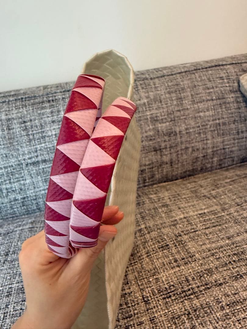 マルニ　マーケット　バスケット　ホワイトカゴバッグ